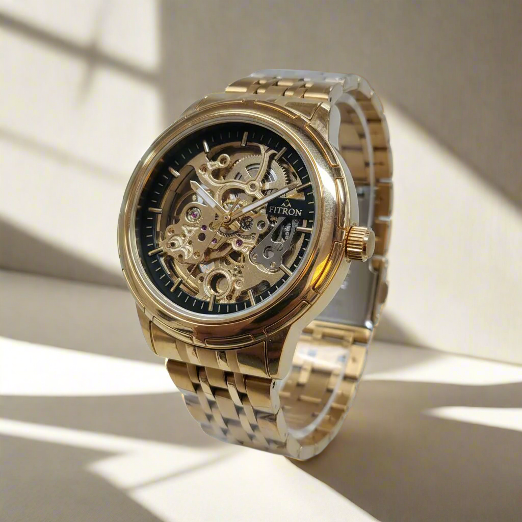 Fitron Skeleton Watch (8306-8222)