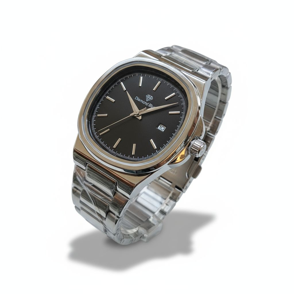 Wrist Watch.(Diamond Blue Simple)