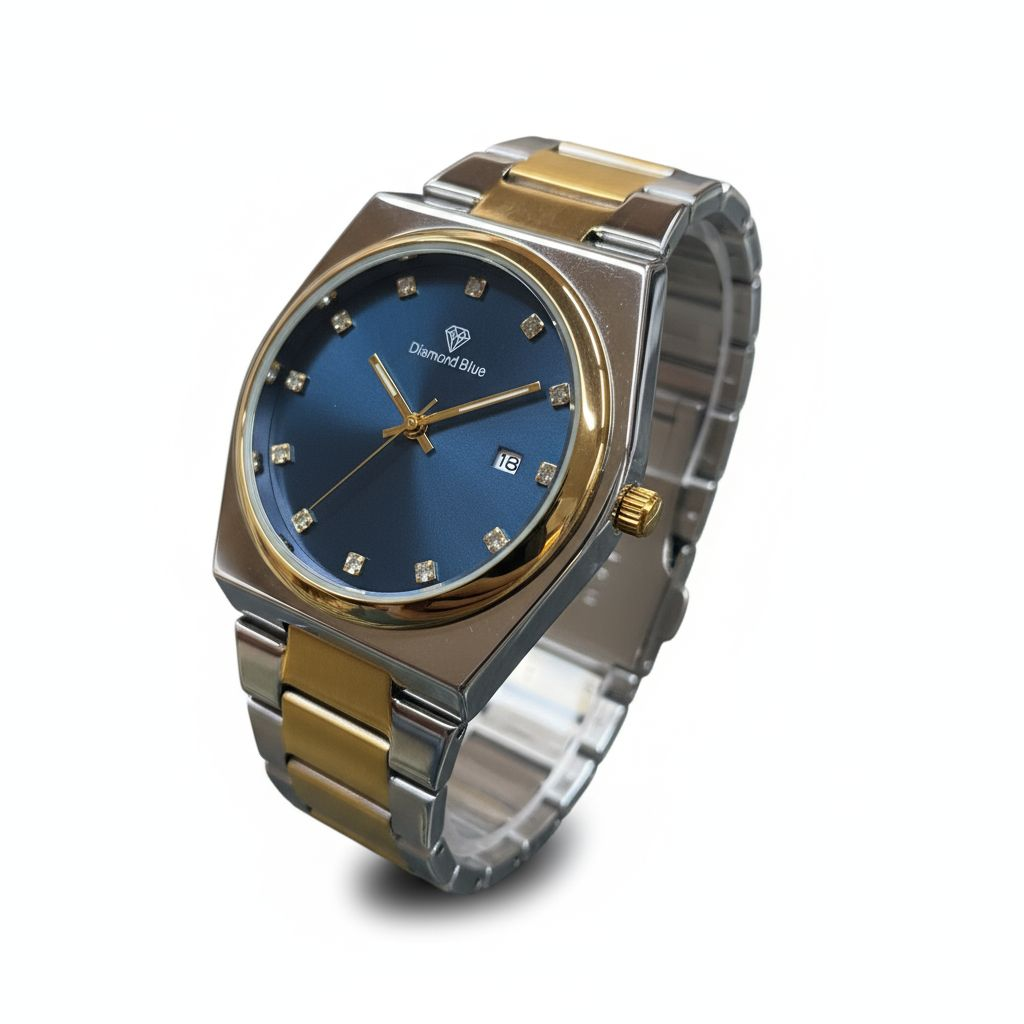 Wrist Watch (Diamond Blue Simple)